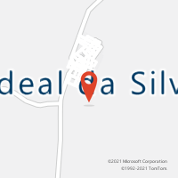Mapa com localização da Agência AC CARDEAL DA SILVA