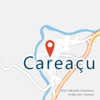Mapa com localização da Agência AC CAREACU