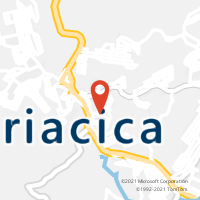 Mapa com localização da Agência AC CARIACICA