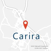 Mapa com localização da Agência AC CARIRA