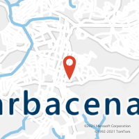 Mapa com localização da Agência AC CARMO DE MINAS