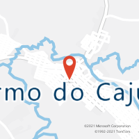 Mapa com localização da Agência AC CARMO DO CAJURU