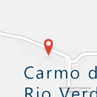 Mapa com localização da Agência AC CARMO DO RIO VERDE