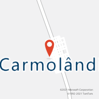 Mapa com localização da Agência AC CARMOLANDIA
