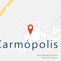 Mapa com localização da Agência AC CARMOPOLIS