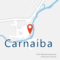 Mapa com localização da Agência AC CARNAIBA