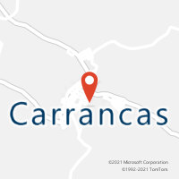 Mapa com localização da Agência AC CARRANCAS