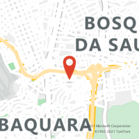 Mapa com localização da Agência AC CASA VERDE