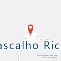 Mapa com localização da Agência AC CASCALHO RICO