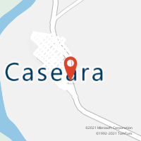 Mapa com localização da Agência AC CASEARA