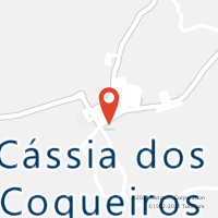 Mapa com localização da Agência AC CASSIA DOS COQUEIROS