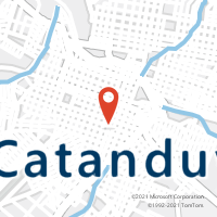 Mapa com localização da Agência AC CATANDUVA