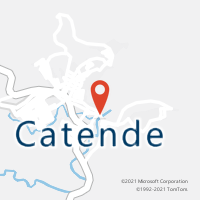 Mapa com localização da Agência AC CATENDE