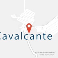 Mapa com localização da Agência AC CAVALCANTE