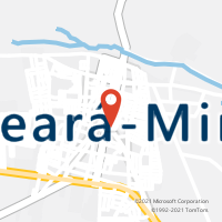 Mapa com localização da Agência AC CEARA MIRIM