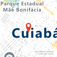 Mapa com localização da Agência AC CENTRAL DE CUIABA
