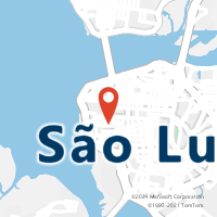 Mapa com localização da Agência AC CENTRAL DE SAO LUIS