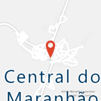 Mapa com localização da Agência AC CENTRAL DO MARANHAO