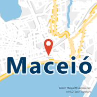 Mapa com localização da Agência AC CENTRAL MACEIO