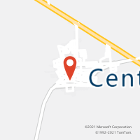 Mapa com localização da Agência AC CENTRAL