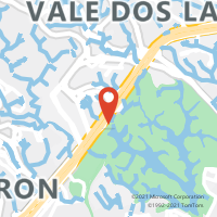 Mapa com localização da Agência AC CENTRO ADMINISTRATIVO