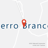 Mapa com localização da Agência AC CERRO BRANCO