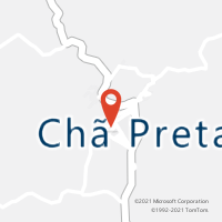 Mapa com localização da Agência AC CHA PRETA