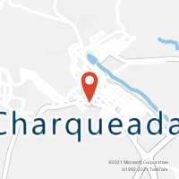 Mapa com localização da Agência AC CHARQUEADA