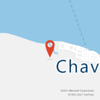 Mapa com localização da Agência AC CHAVES