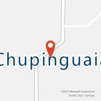 Mapa com localização da Agência AC CHUPINGUAIA