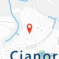 Mapa com localização da Agência AC CIANORTE