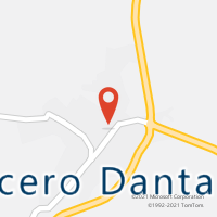 Mapa com localização da Agência AC CICERO DANTAS