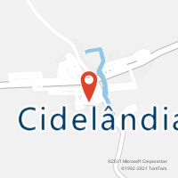Mapa com localização da Agência AC CIDELANDIA