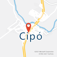 Mapa com localização da Agência AC CIPO