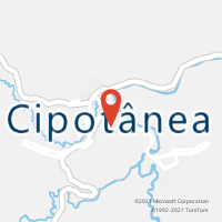 Mapa com localização da Agência AC CIPOTANEA