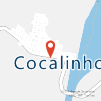 Mapa com localização da Agência AC COCALINHO