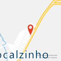Mapa com localização da Agência AC COCALZINHO DE GOIAS