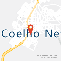 Mapa com localização da Agência AC COELHO NETO