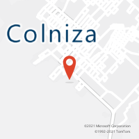Mapa com localização da Agência AC COLNIZA