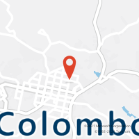 Mapa com localização da Agência AC COLOMBO