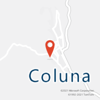 Mapa com localização da Agência AC COLUNA