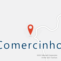 Mapa com localização da Agência AC COMERCINHO