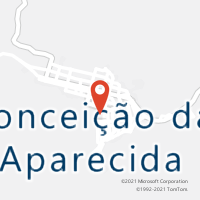 Mapa com localização da Agência AC CONCEICAO DA APARECIDA