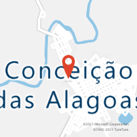 Mapa com localização da Agência AC CONCEICAO DAS ALAGOAS