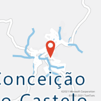 Mapa com localização da Agência AC CONCEICAO DO CASTELO