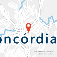 Mapa com localização da Agência AC CONCORDIA