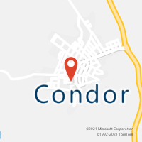 Mapa com localização da Agência AC CONDOR
