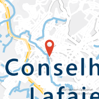 Mapa com localização da Agência AC CONSELHEIRO LAFAIETE