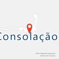 Mapa com localização da Agência AC CONSOLACAO