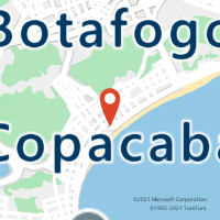 Mapa com localização da Agência AC COPACABANA
